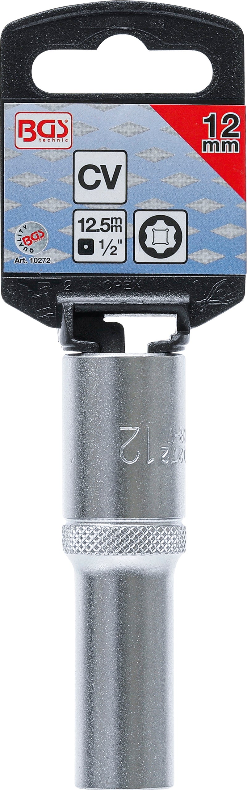 Hylsa Super Lock, djup | 12,5 mm (1/2") | 13 mm