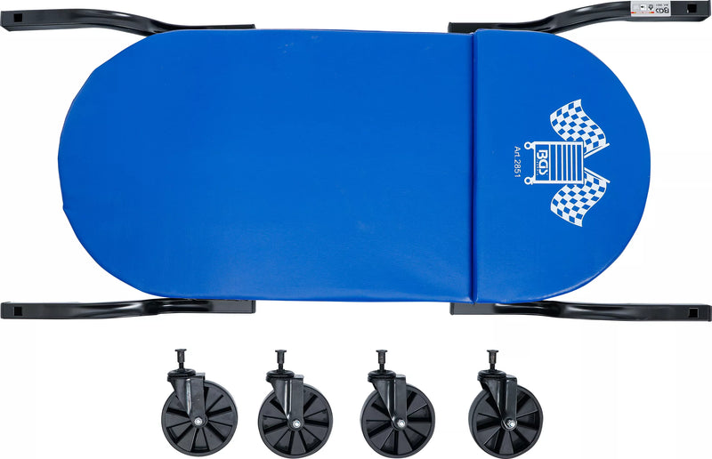 Verkstads montörvagn | Extra platt | 1090 x 485 mm