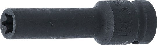 Krafthylsa E-profil, djup | 12,5 mm (1/2") | E12 mm