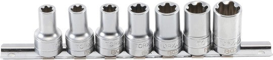 Hylsa-sats T-Profil Plus (för Torx Plus) | 10 mm (3/8") | 10EP - 20EP | 7 delar