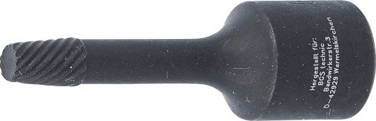 Spiralprofil-Hylsa / Skruvutdragare | 10 mm (3/8") | 6 mm