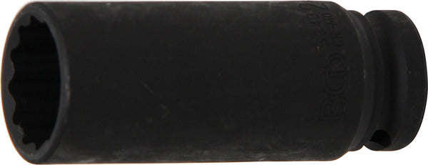 Krafthylsa Tolvkant | 12,5 mm (1/2") | 24 mm