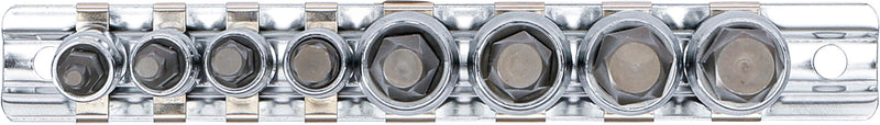 Skruvutdragare-sats | fäste 6,3 mm (1/4") / 10 mm (3/8") | för defekta insexskruvar 3–10 mm | 8 delar